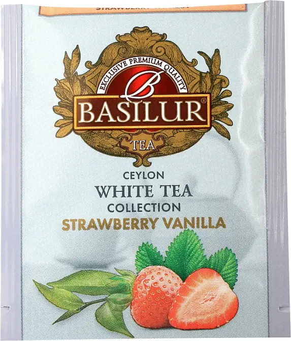 BASILUR Horeca White Tea Strawberry Vanilla 1 sáček