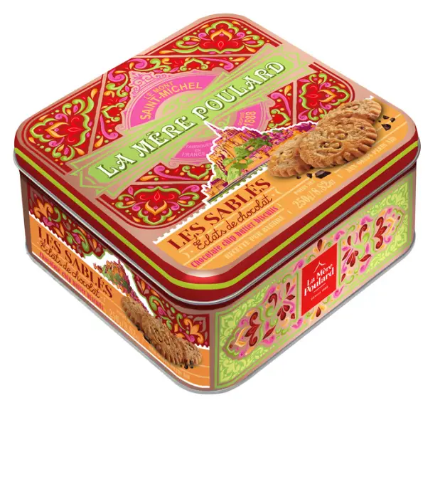 La Mére Poulard Mythique Chocolate chip butter biscuits plech 250g