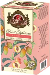 BASILUR Fruit Mango & Peach přebal 20x2g
