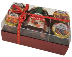 Pečený čaj Vánoční kazeta 1x275ml a 4x60ml