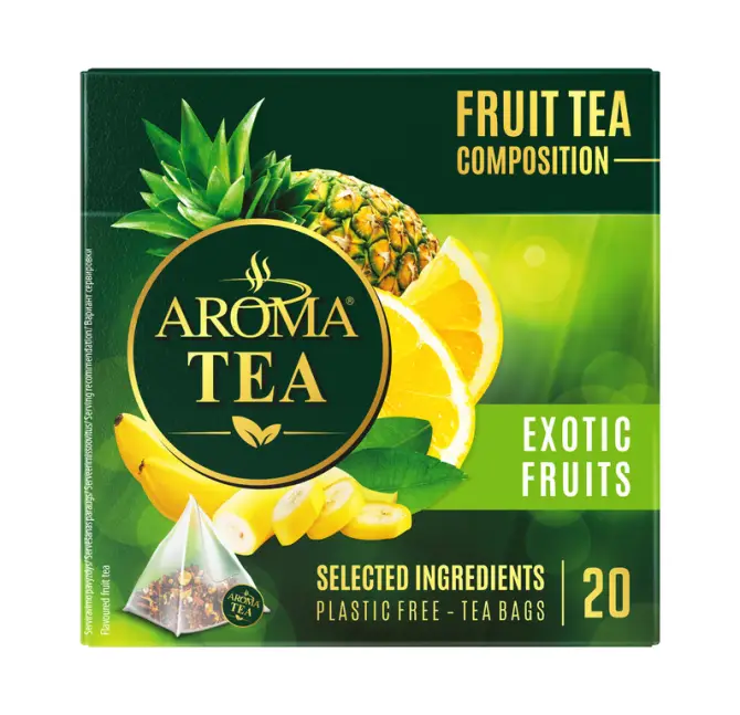 Aroma Tea Exotic Fruits pyramidové sáčky 20x2g