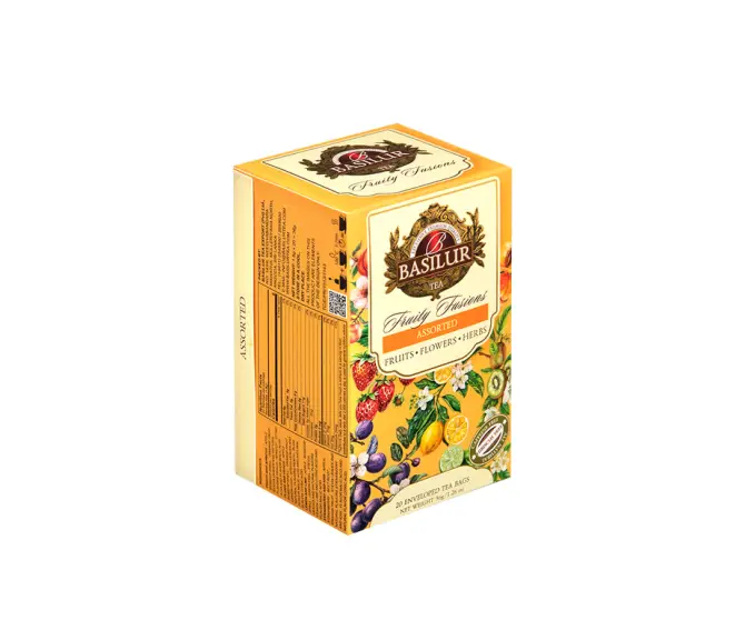 BASILUR Without Hibiscus Assorted přebal 20x1,8g