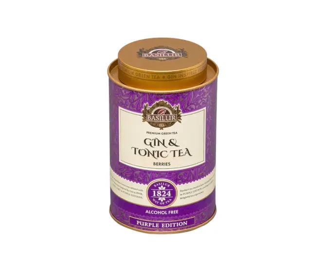 BASILUR Gin & Tonic Tea Berries plech 75g