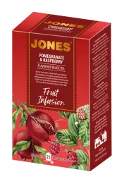 JONES Black Pomegranate & Raspberry přebal 25x2g