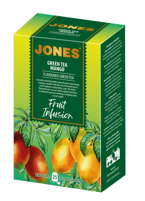 JONES Green Mango přebal 25x2g