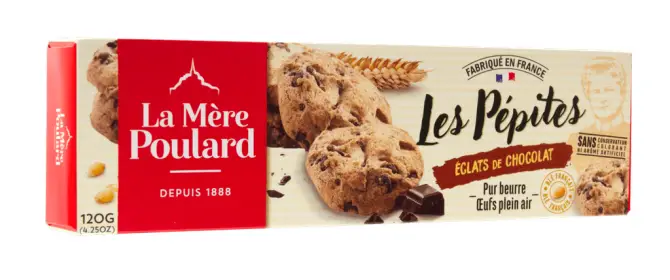 La Mére Poulard Tradition Éclats de Chocolat papír 120 g