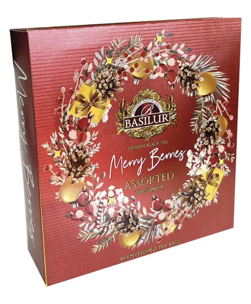 BASILUR Merry Berry Assorted Vol. II přebal 40 gastro sáčků