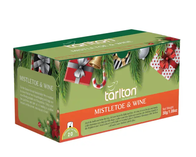 TARLTON Christmas Mistletoe & Wine přebal 20x1,5g