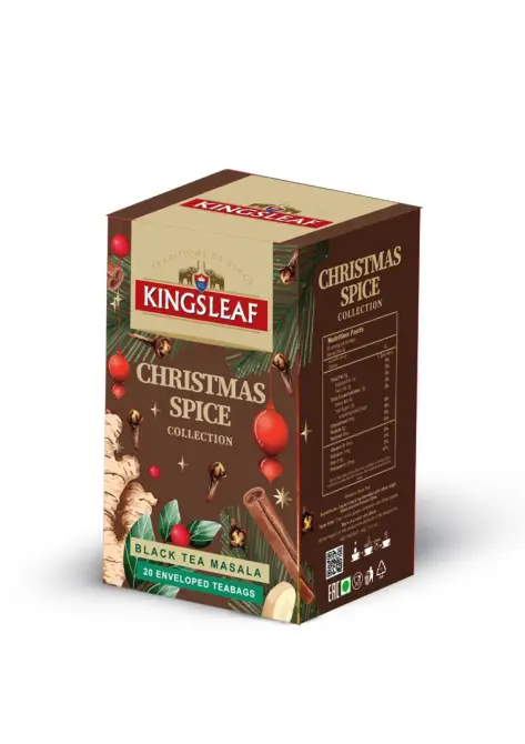KINGSLEAF Xmas Black Masala přebal 20x2g