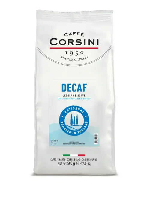 Corsini Toscana Decaf zrno 500g