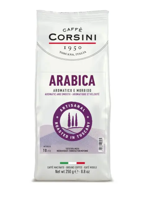 Corsini Toscana Arabica mletá 250g