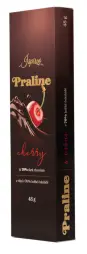 ISPIRITI PRALINE s višní v 70% hořké čokoládě 48g