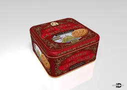 La Mére Coffret Chocolate chip butter biscuits plech 250g