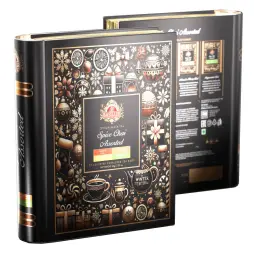 BASILUR Christmas Spice Chai Book Assorted plech 32x2g