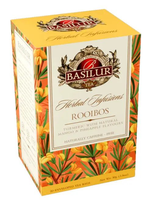 BASILUR Herbal Rooibos přebal 20x1,5g