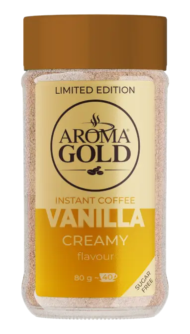 Aroma Gold Instant Vanilla sklo 80g