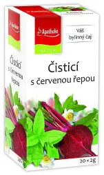 NATUR APO Čistící s červenou řepou 20x2g