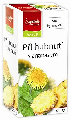 NATUR APO Při hubnutí s ananasem 20x2g