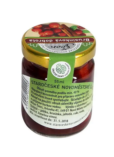 Pečený čaj Brusinková dobrota 60ml