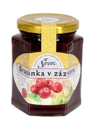 Pečený čaj Brusinka v zázvoruVELKÝ 275ml