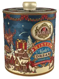 BASILUR Winter Night´s Dream Shooting Star plech 100g