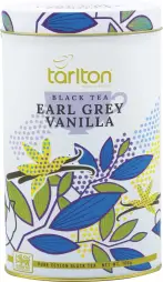 TARLTON Black Earl Grey Vanilla plech 100g