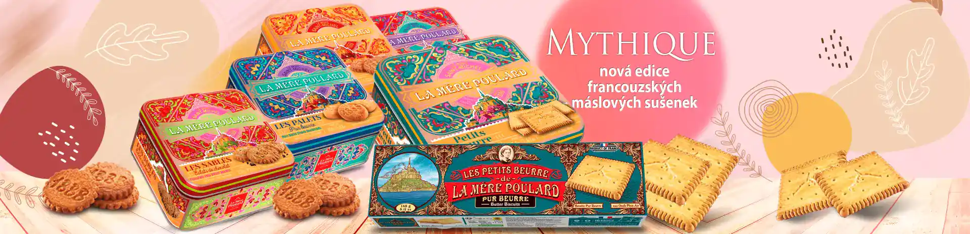 Mythique - nová edice francouzských máslových sušenek 